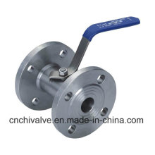 Ss304 150lb 1PC Flanged Ball Valve